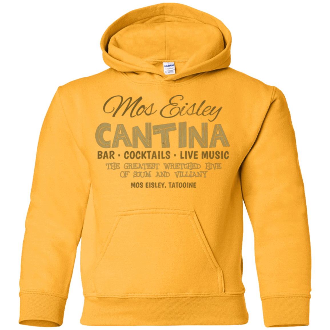 Sweatshirts Gold / YS Mos Eisley Cantina Youth Hoodie