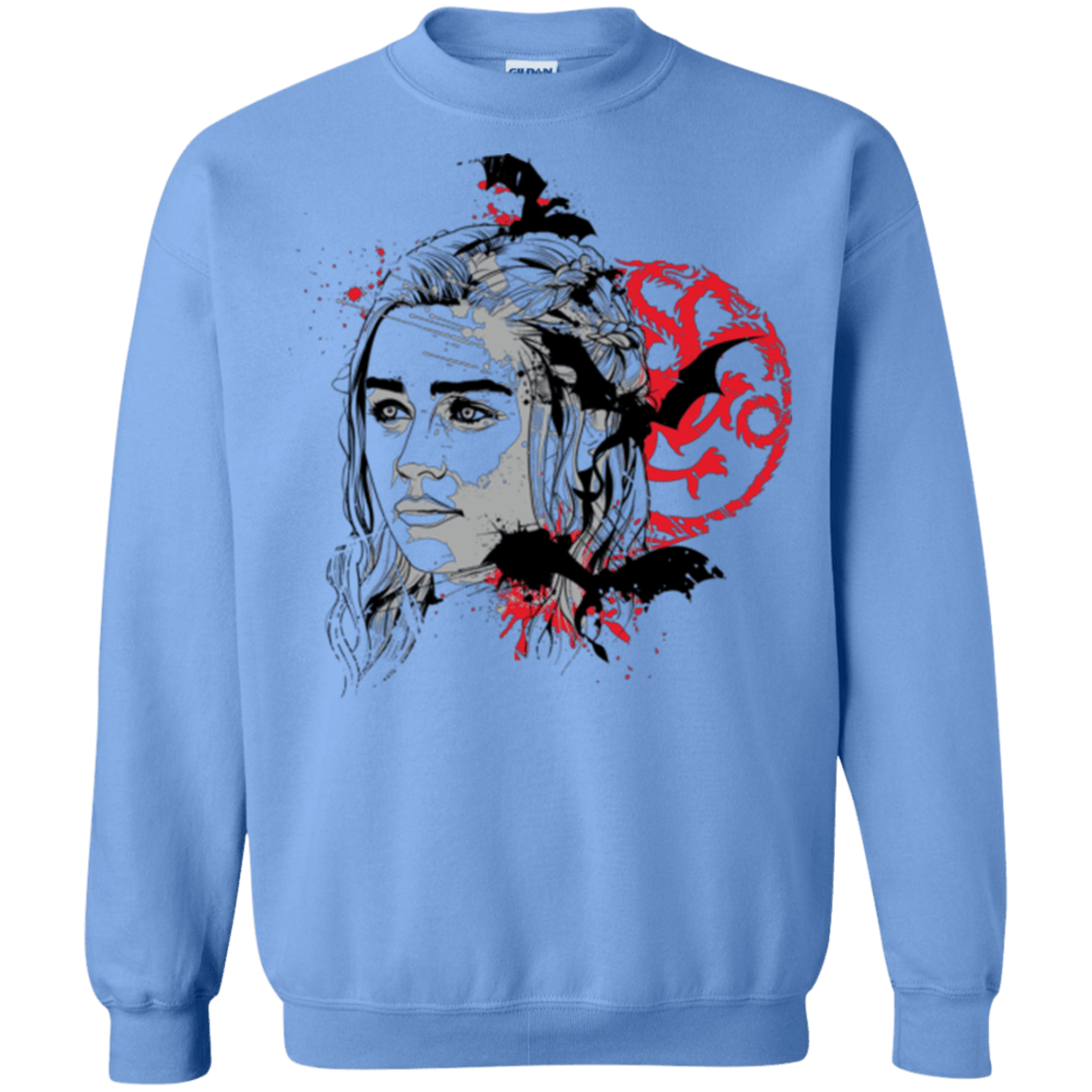 Sweatshirts Carolina Blue / Small MOTHER OF DRAGONS (1) Crewneck Sweatshirt