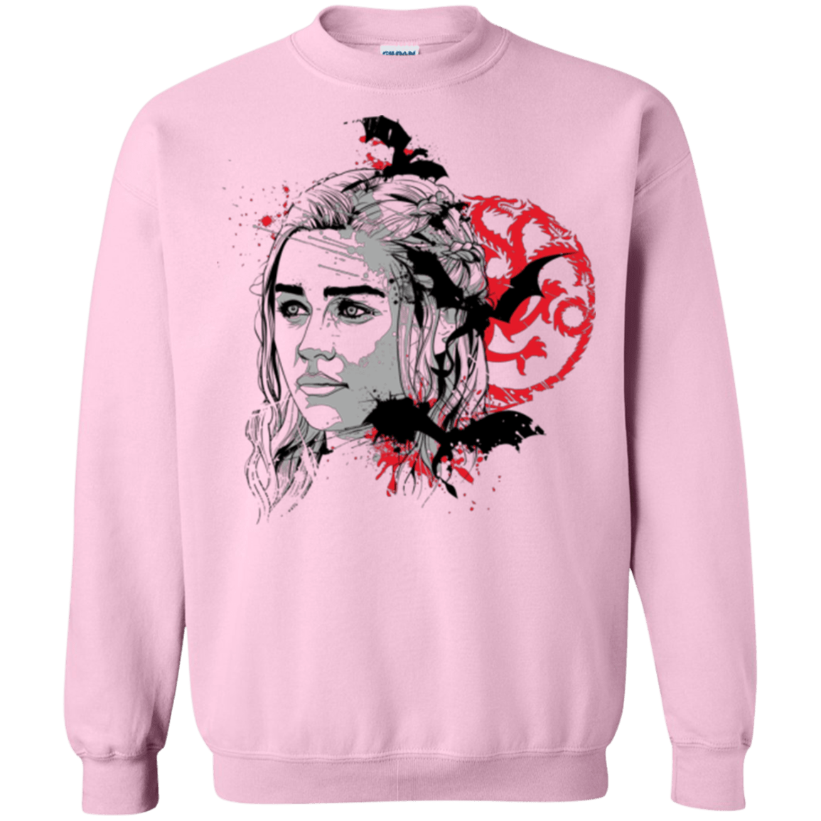 Sweatshirts Light Pink / Small MOTHER OF DRAGONS (1) Crewneck Sweatshirt