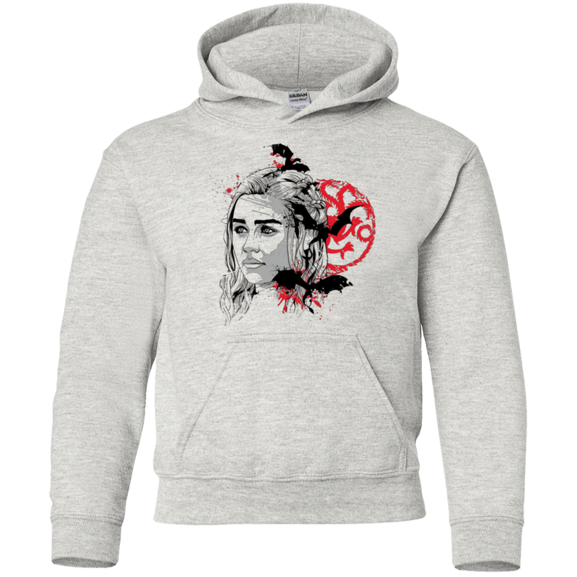 Sweatshirts Ash / YS MOTHER OF DRAGONS (1) Youth Hoodie