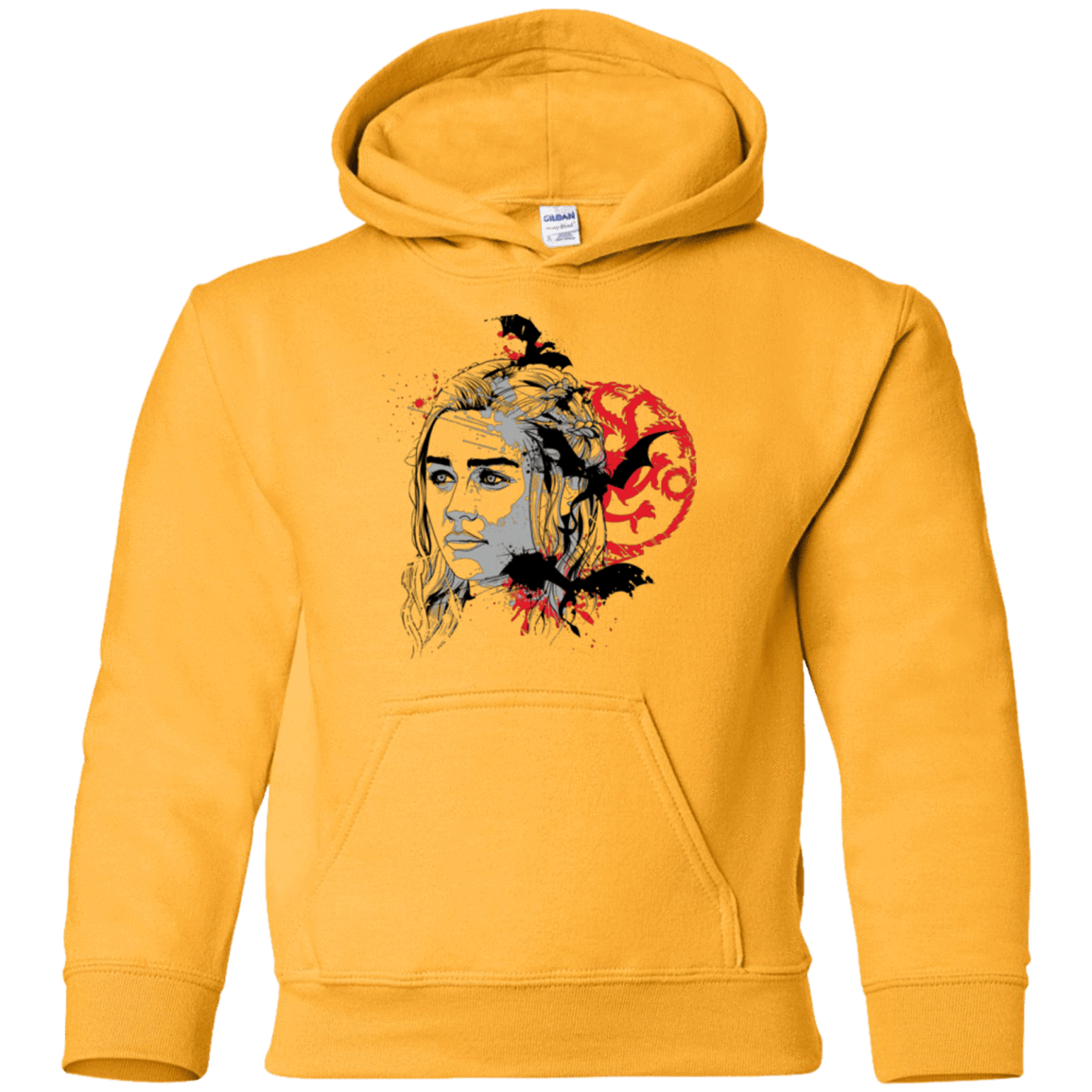 Sweatshirts Gold / YS MOTHER OF DRAGONS (1) Youth Hoodie
