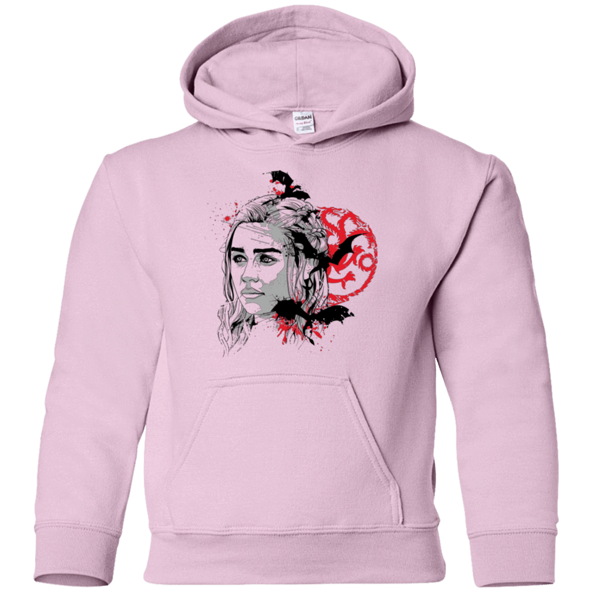 Sweatshirts Light Pink / YS MOTHER OF DRAGONS (1) Youth Hoodie