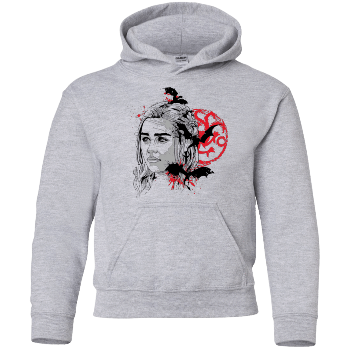 Sweatshirts Sport Grey / YS MOTHER OF DRAGONS (1) Youth Hoodie
