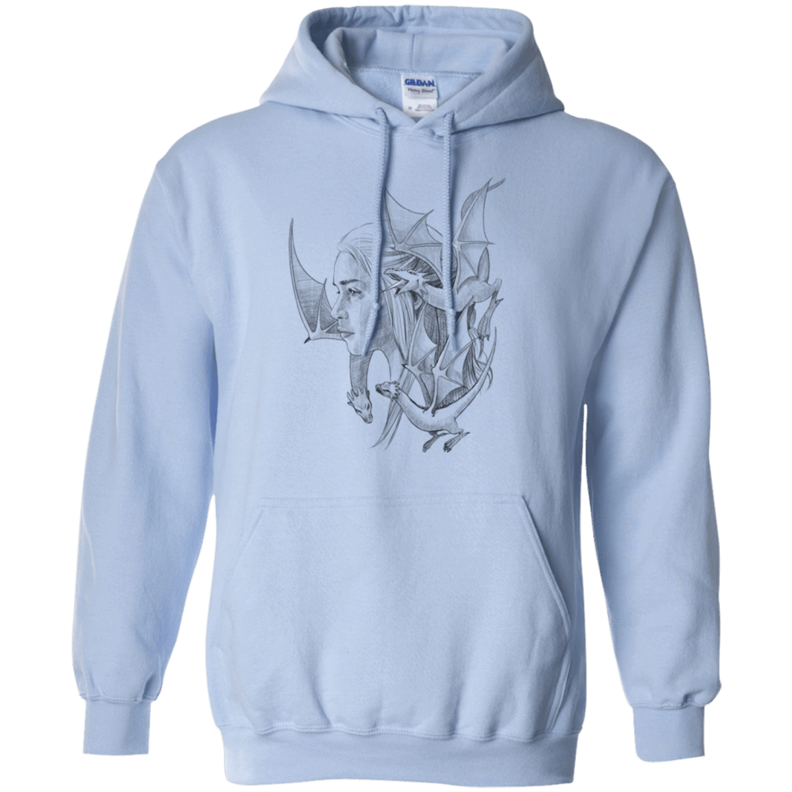 Sweatshirts Light Blue / Small Mother Pullover Hoodie