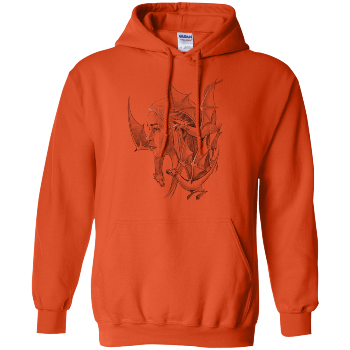 Sweatshirts Orange / Small Mother Pullover Hoodie