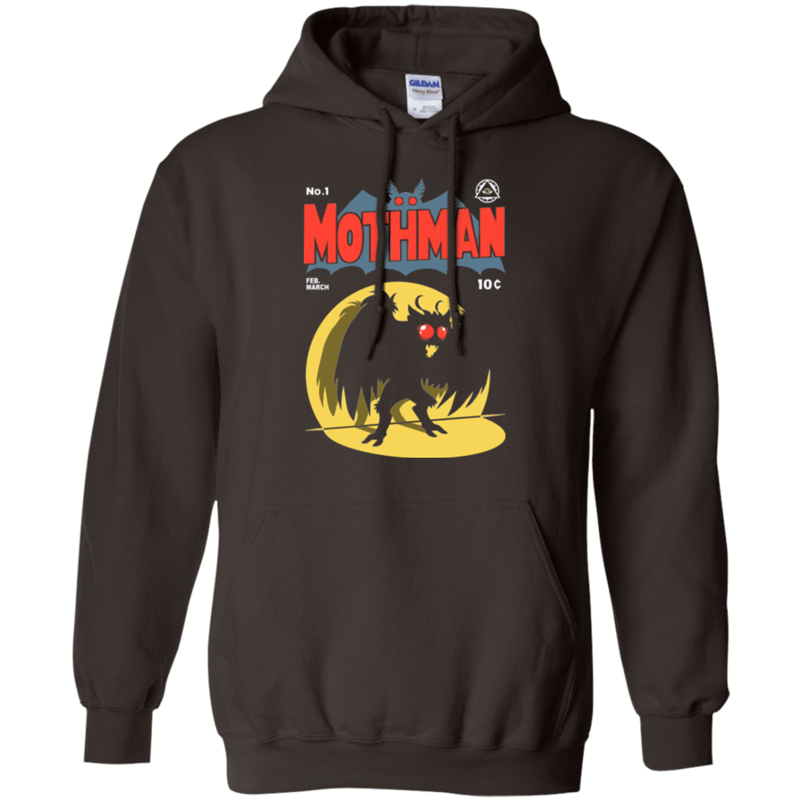 Sweatshirts Dark Chocolate / Small Mothman Pullover Hoodie