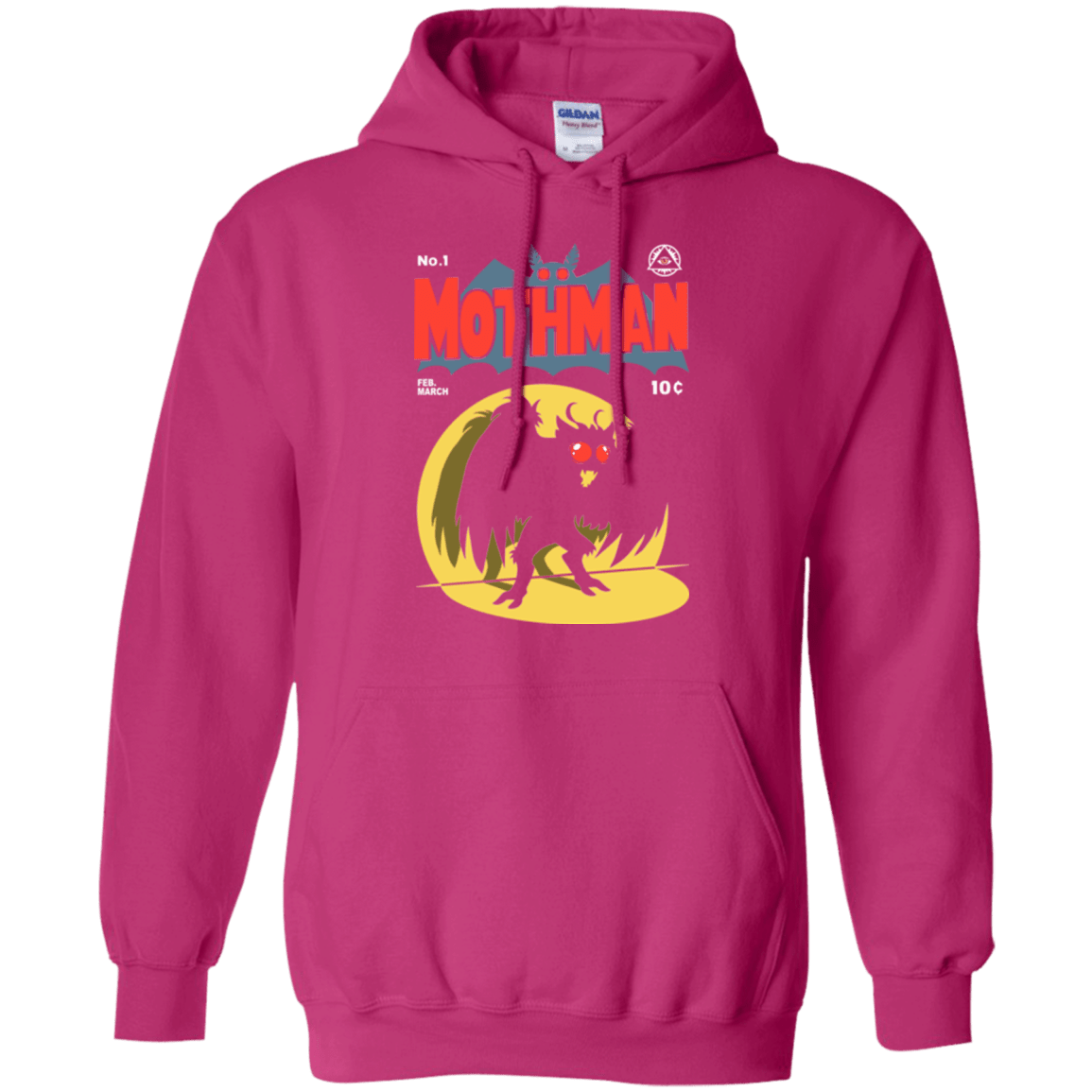 Sweatshirts Heliconia / Small Mothman Pullover Hoodie