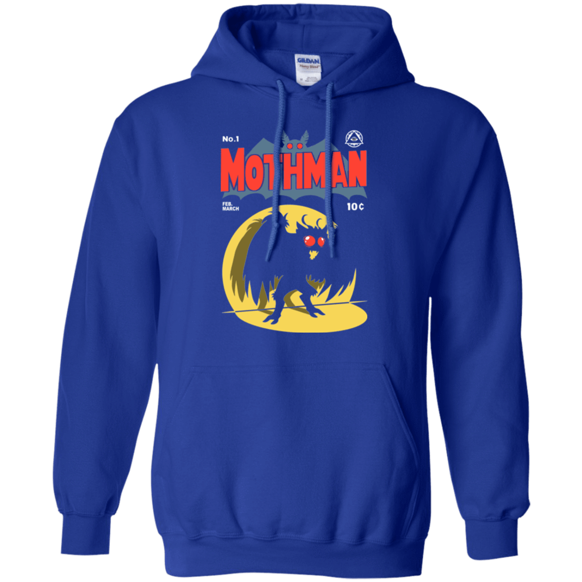 Sweatshirts Royal / Small Mothman Pullover Hoodie