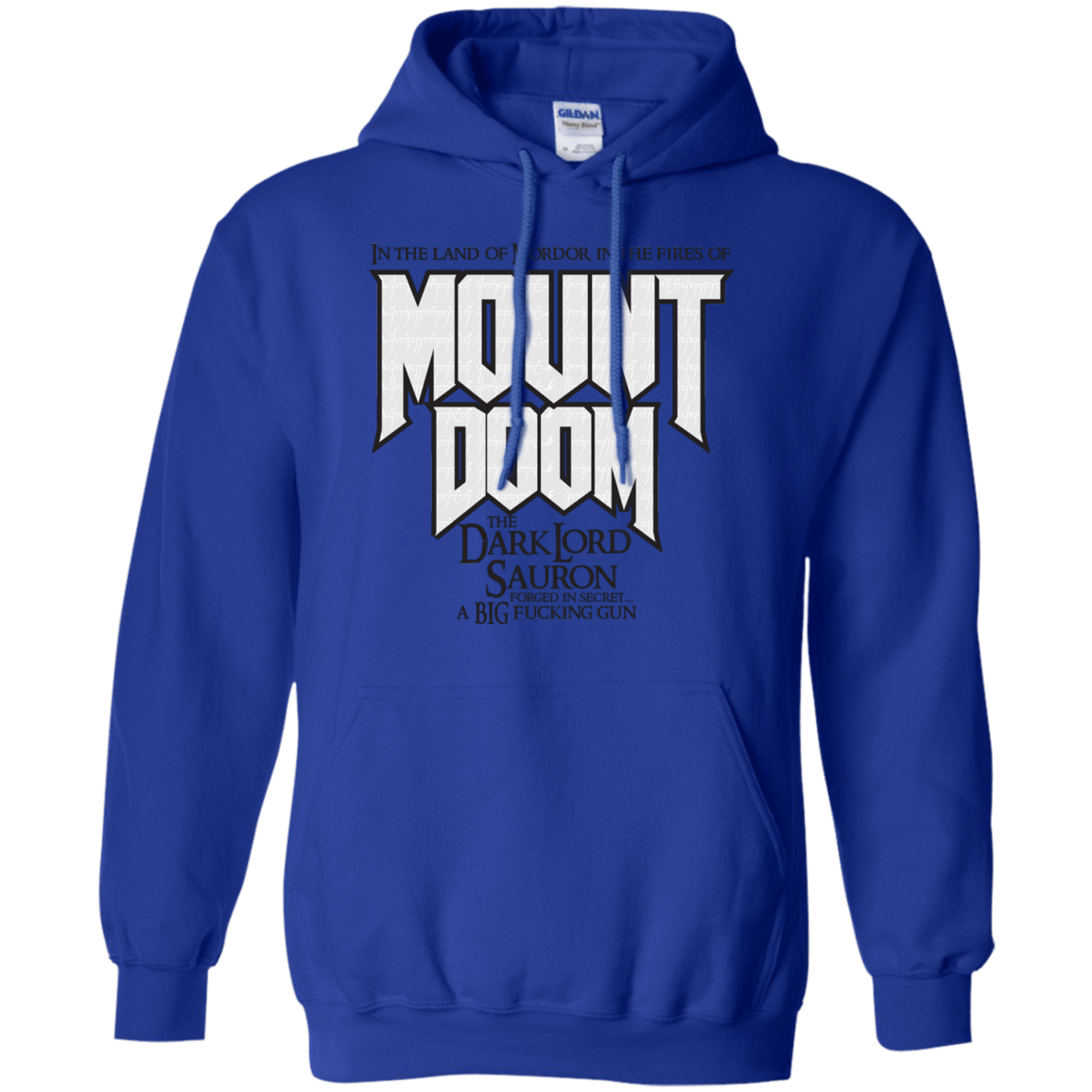 Sweatshirts Royal / S Mount DOOM Pullover Hoodie