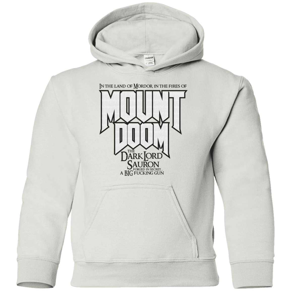 Sweatshirts White / YS Mount DOOM Youth Hoodie
