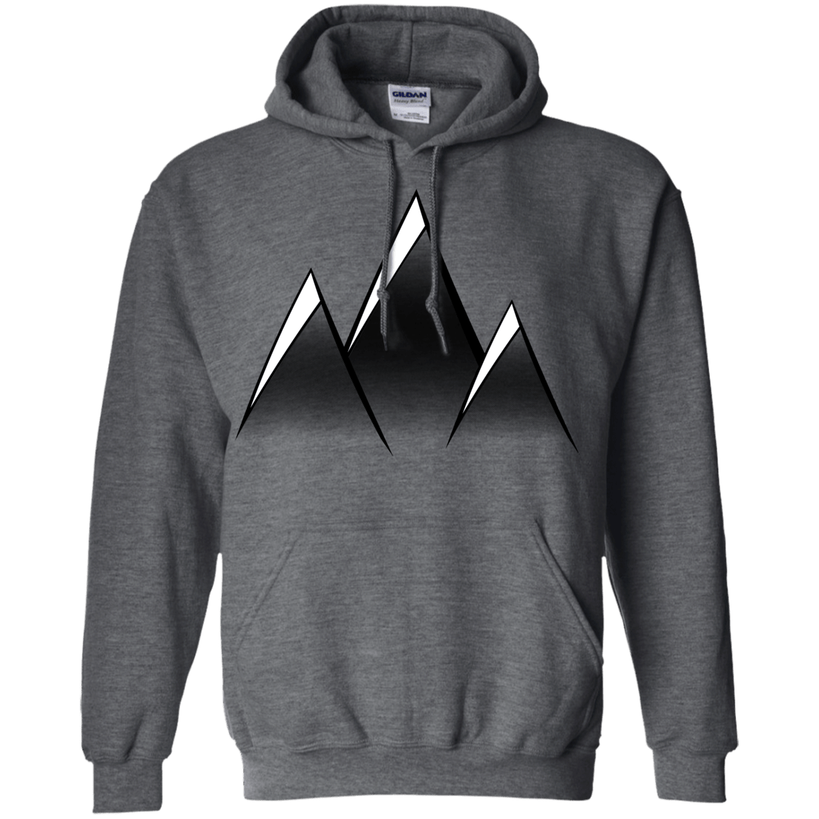 Sweatshirts Dark Heather / S Mountain Blades Pullover Hoodie