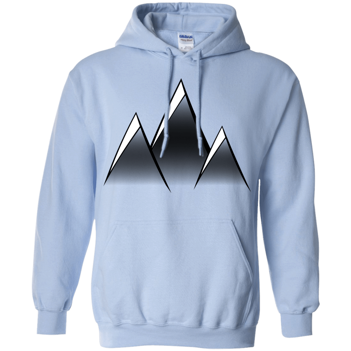 Sweatshirts Light Blue / S Mountain Blades Pullover Hoodie