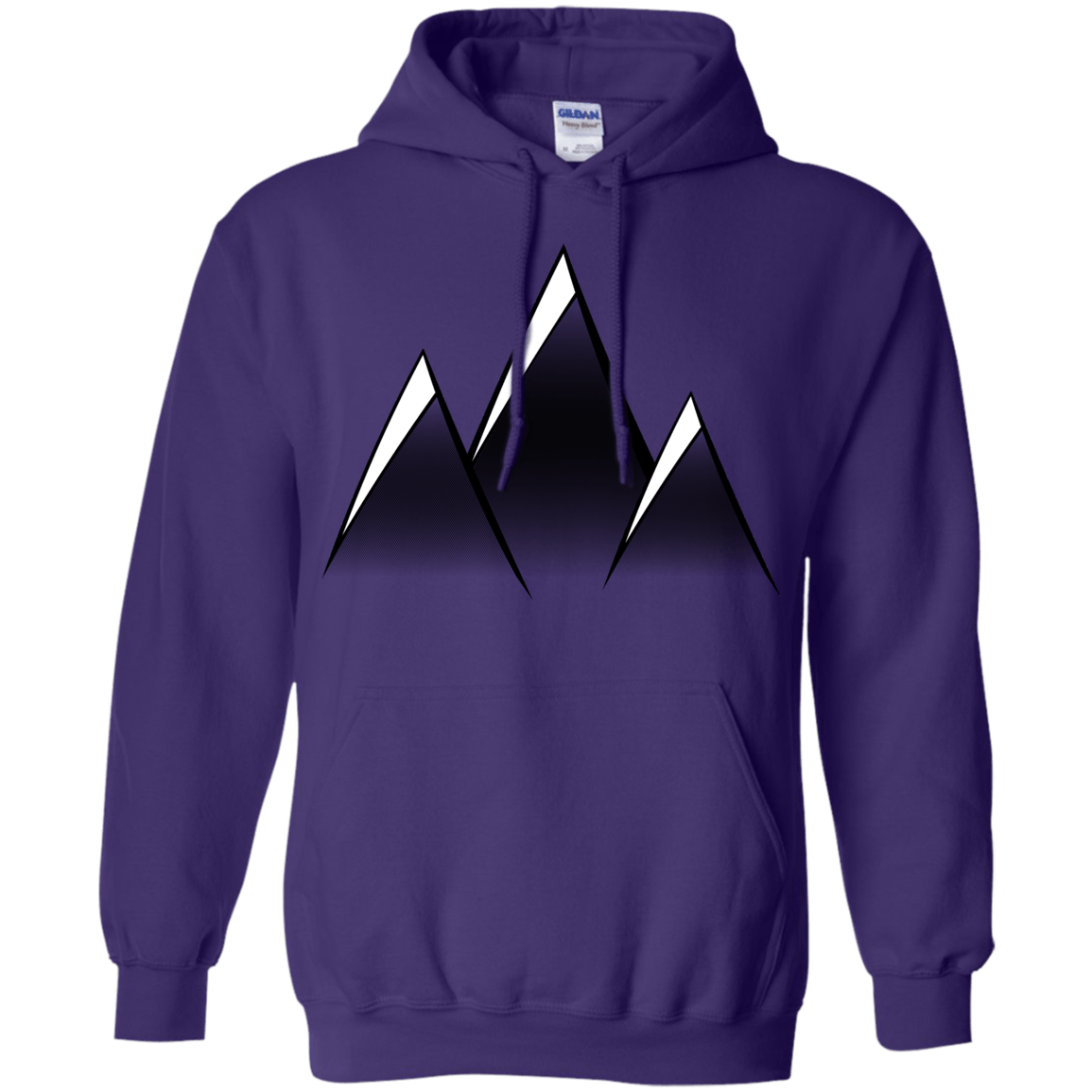 Sweatshirts Purple / S Mountain Blades Pullover Hoodie
