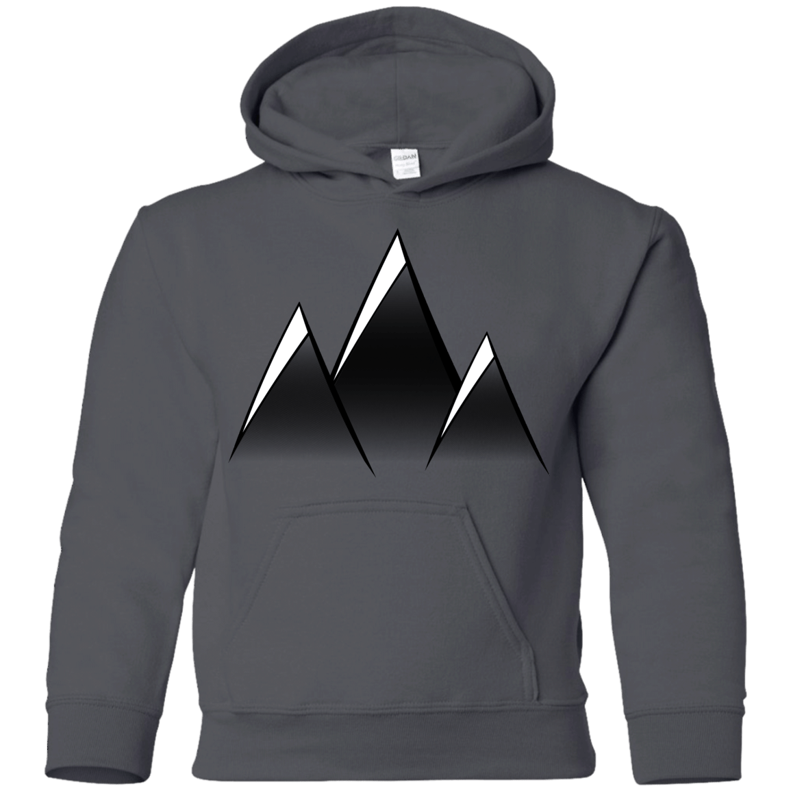 Sweatshirts Charcoal / YS Mountain Blades Youth Hoodie