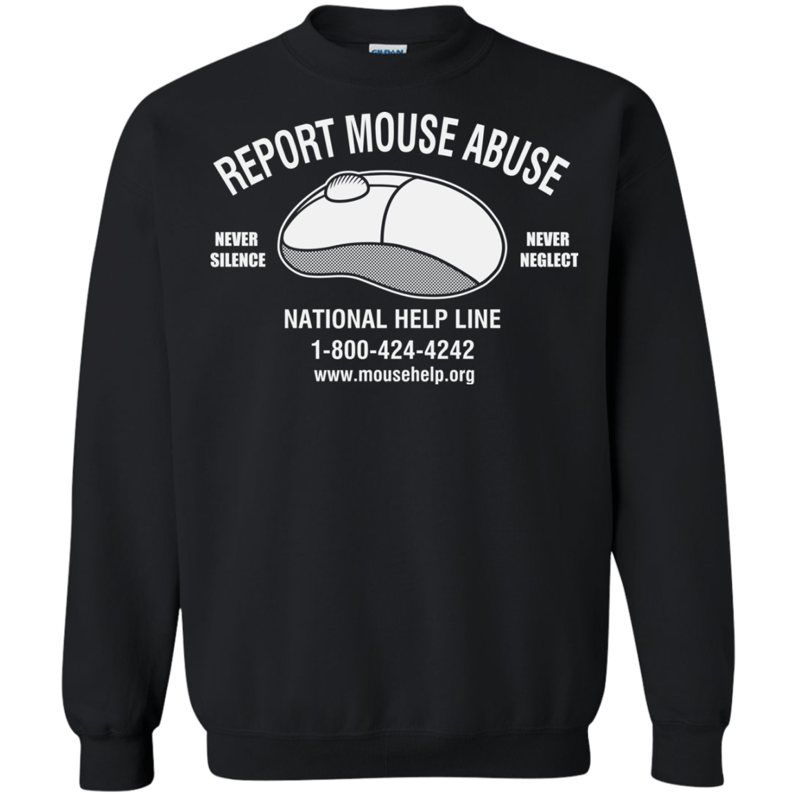 Mouse Abuse Crewneck Sweatshirt