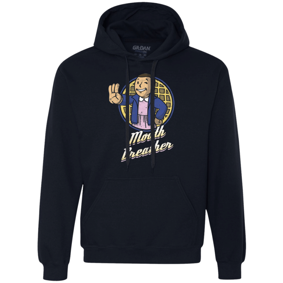 Sweatshirts Navy / Small Mouth Breather Premium Fleece Hoodie