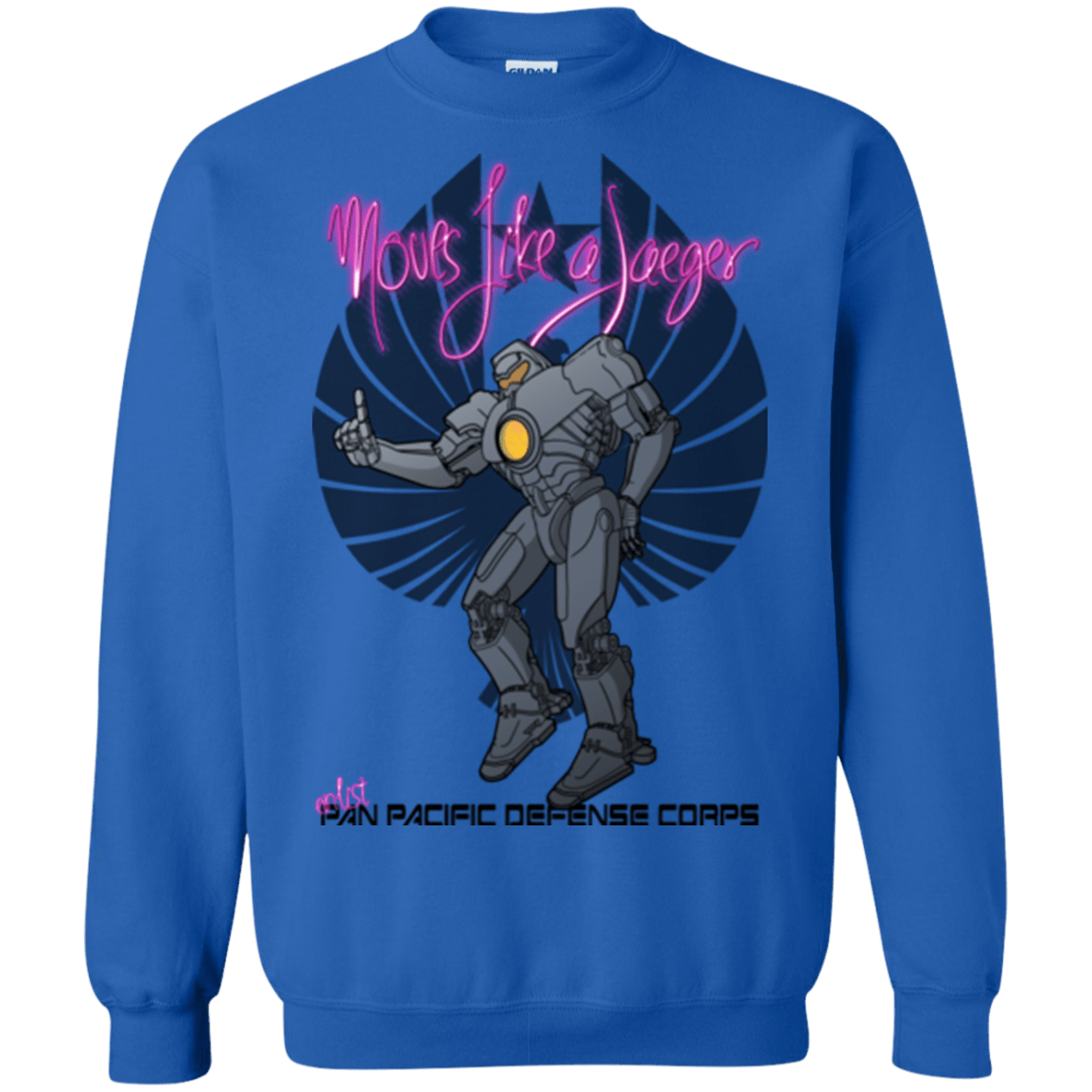 Sweatshirts Royal / Small Moves Like A Jaegger Crewneck Sweatshirt