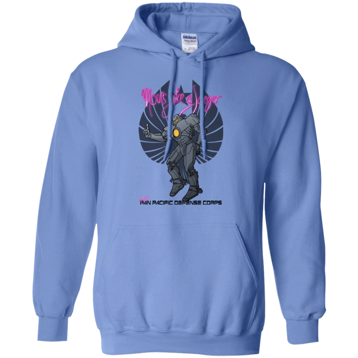 Sweatshirts Carolina Blue / Small Moves Like A Jaegger Pullover Hoodie