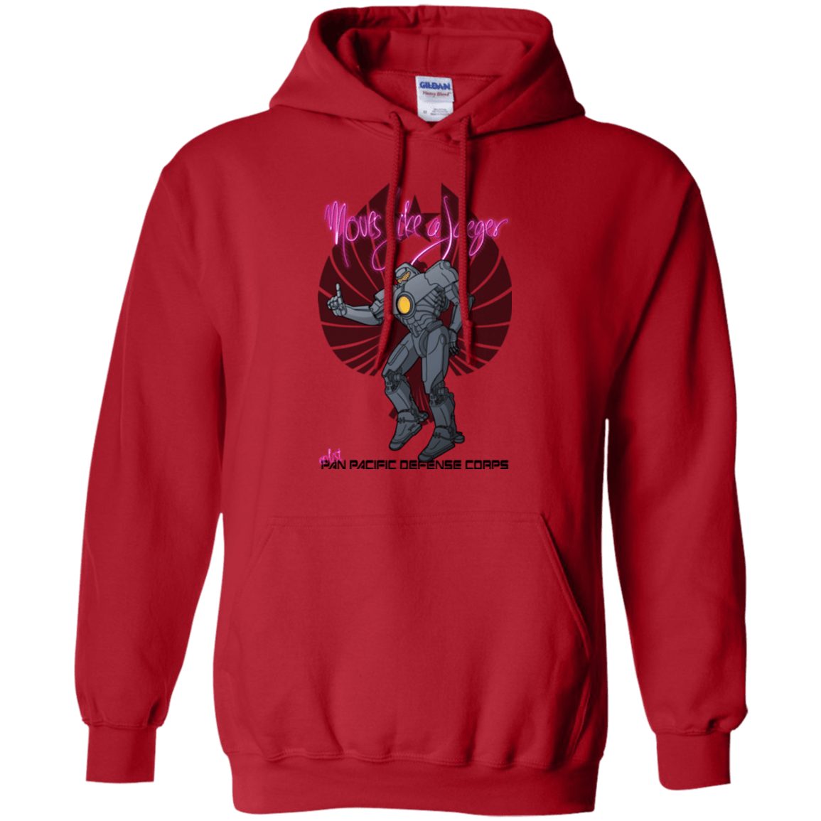 Sweatshirts Red / Small Moves Like A Jaegger Pullover Hoodie