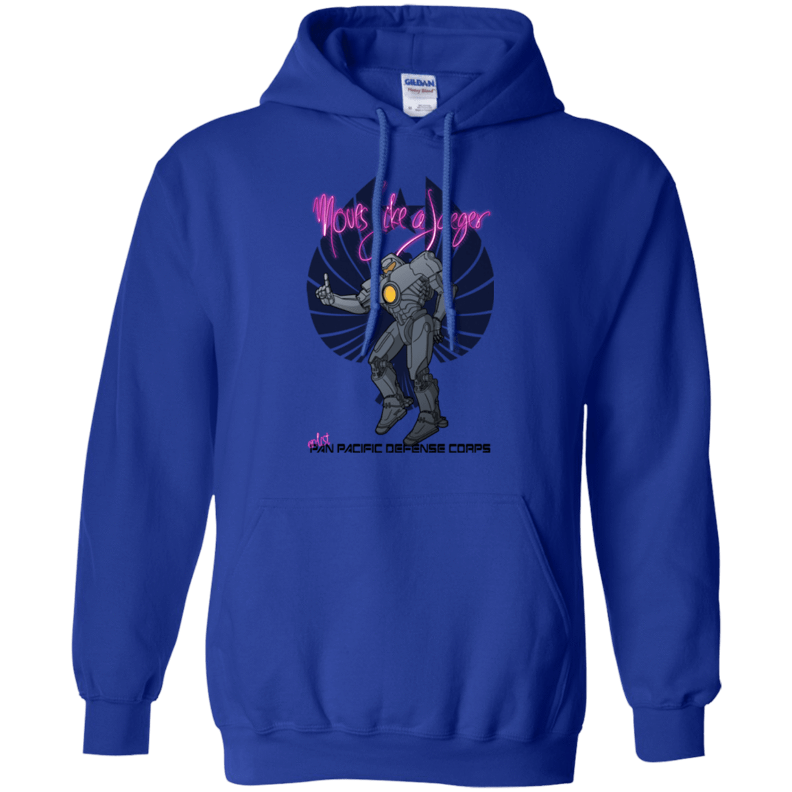 Sweatshirts Royal / Small Moves Like A Jaegger Pullover Hoodie
