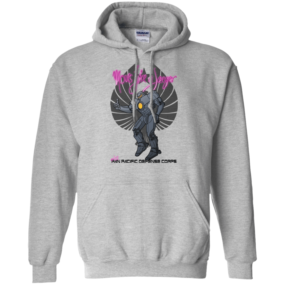 Sweatshirts Sport Grey / Small Moves Like A Jaegger Pullover Hoodie