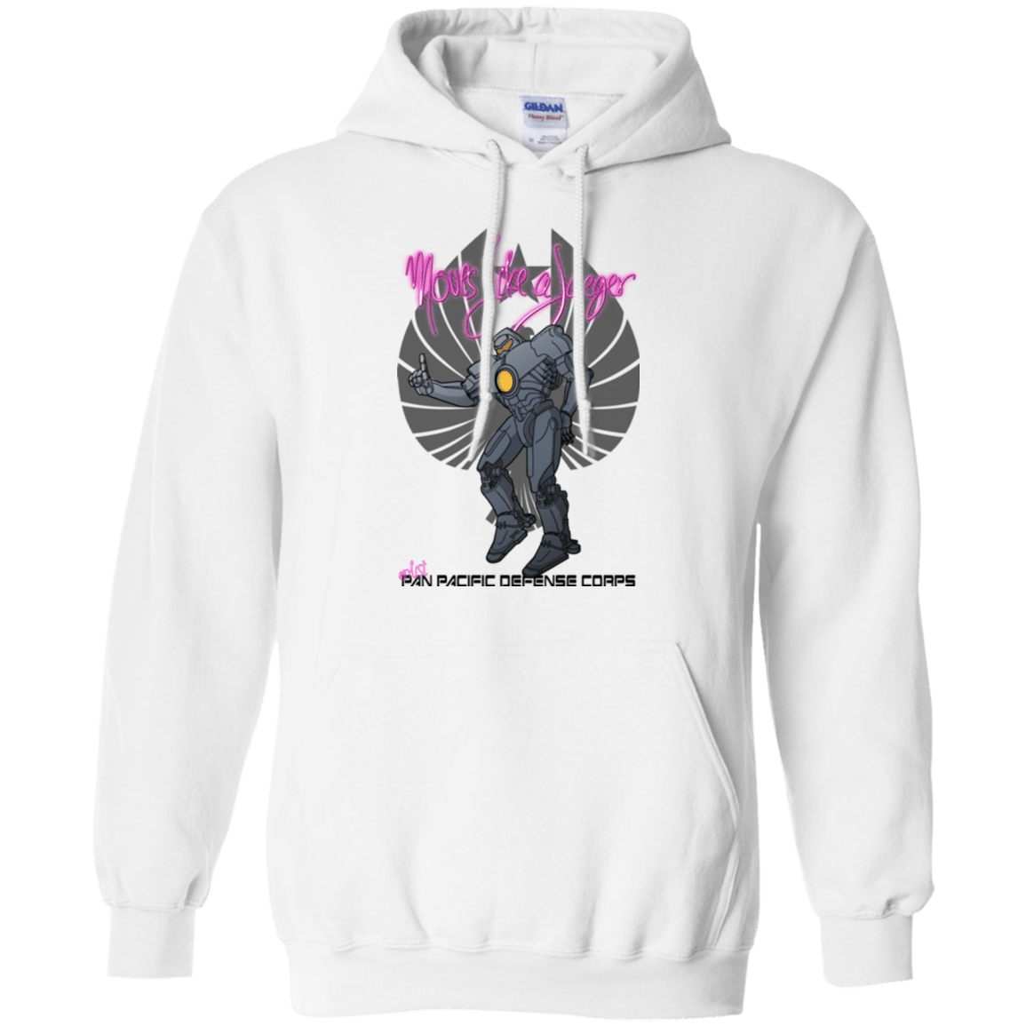 Sweatshirts White / Small Moves Like A Jaegger Pullover Hoodie