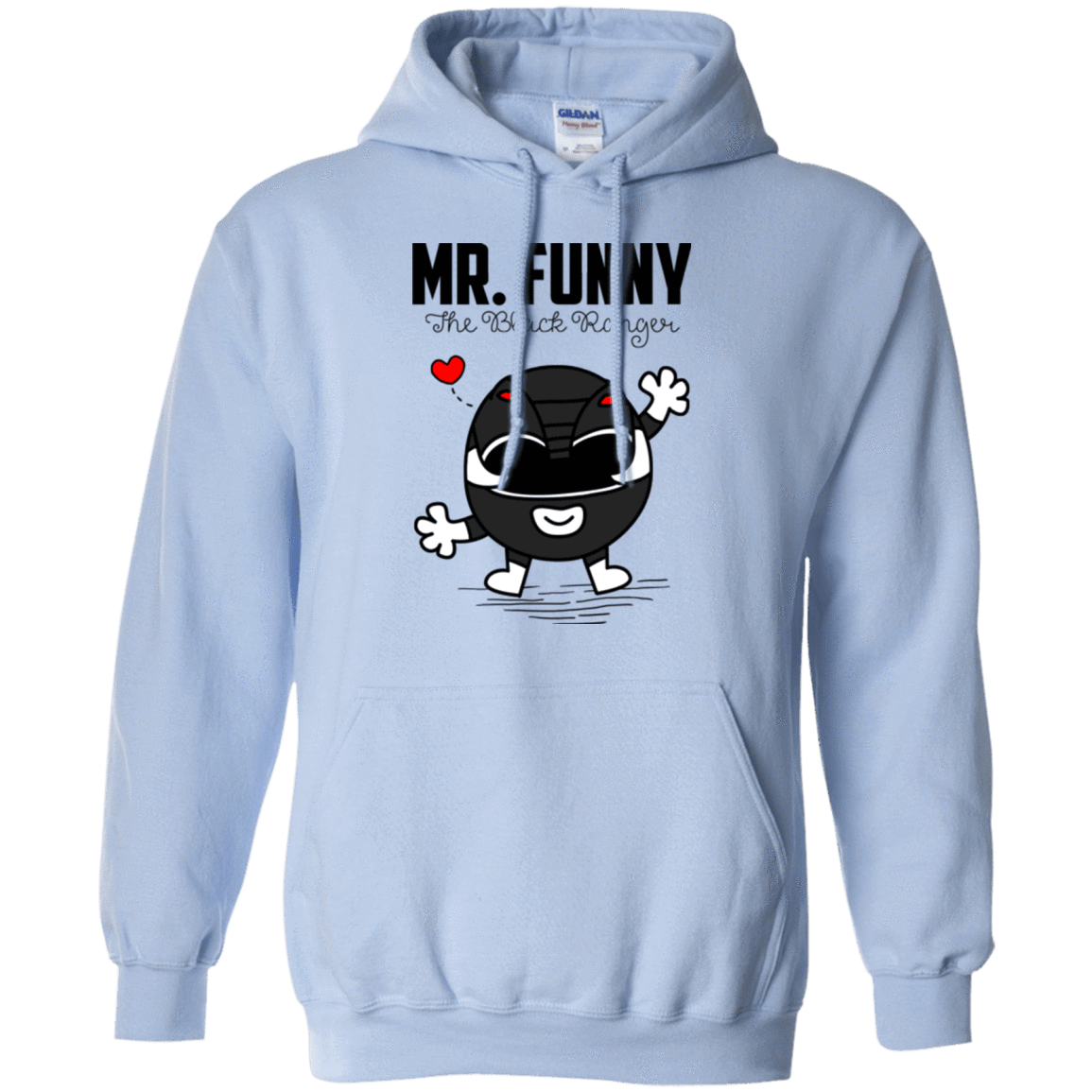 Sweatshirts Light Blue / Small Mr Funny Pullover Hoodie