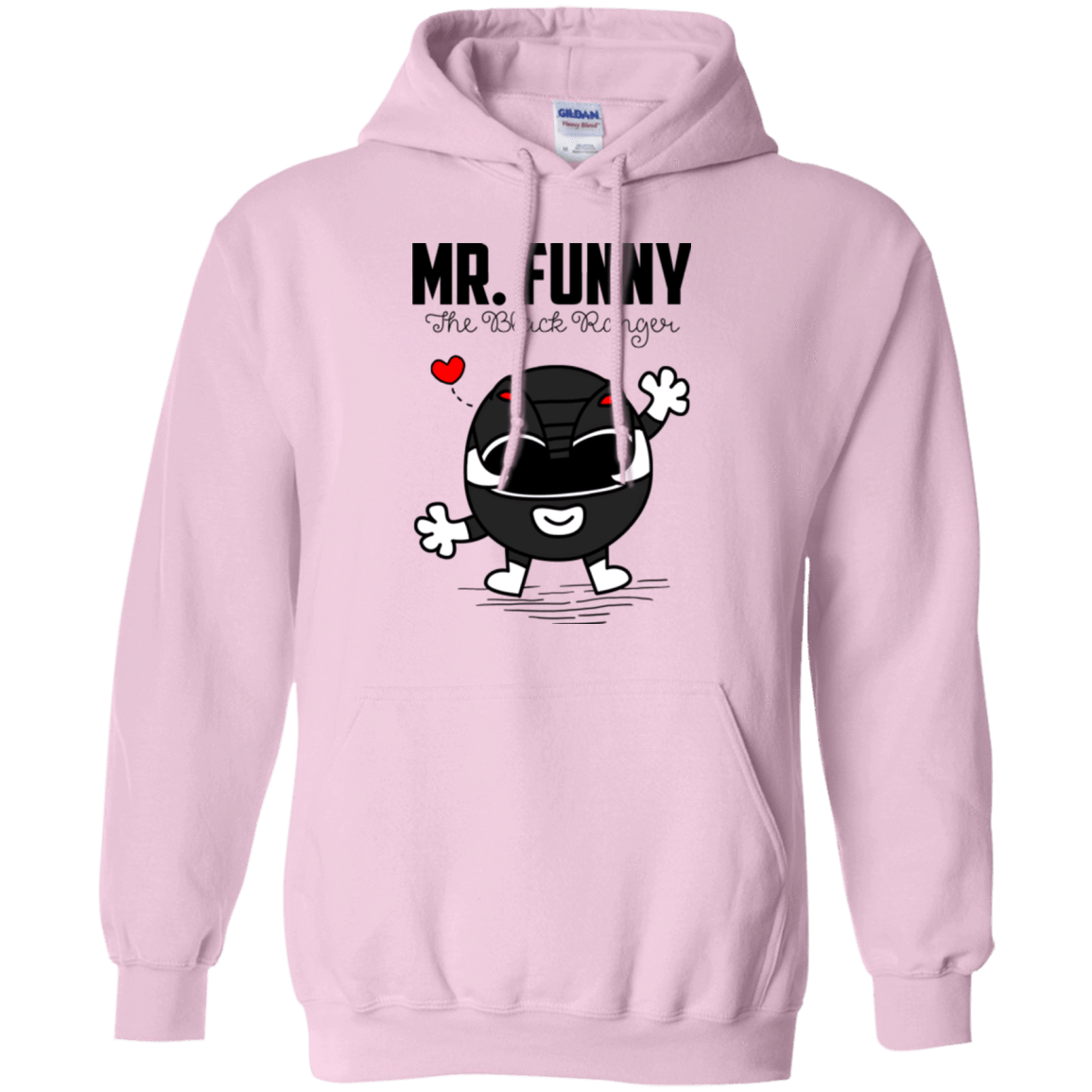 Sweatshirts Light Pink / Small Mr Funny Pullover Hoodie