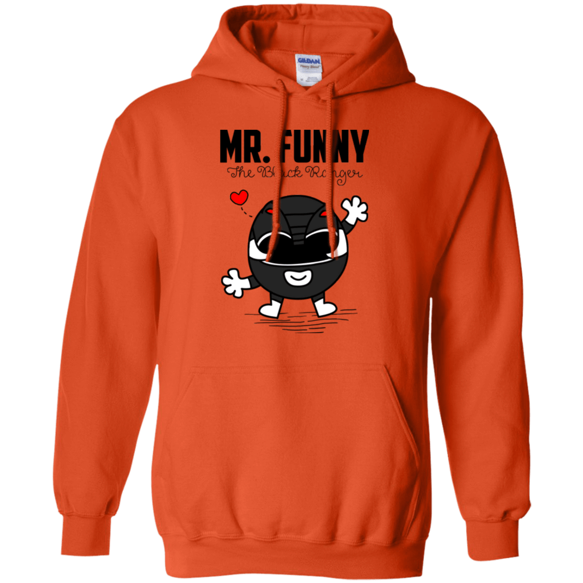 Sweatshirts Orange / Small Mr Funny Pullover Hoodie