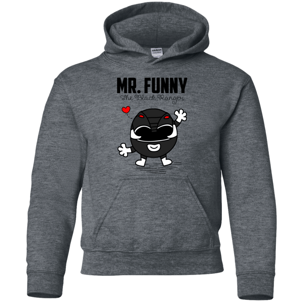 Sweatshirts Dark Heather / YS Mr Funny Youth Hoodie