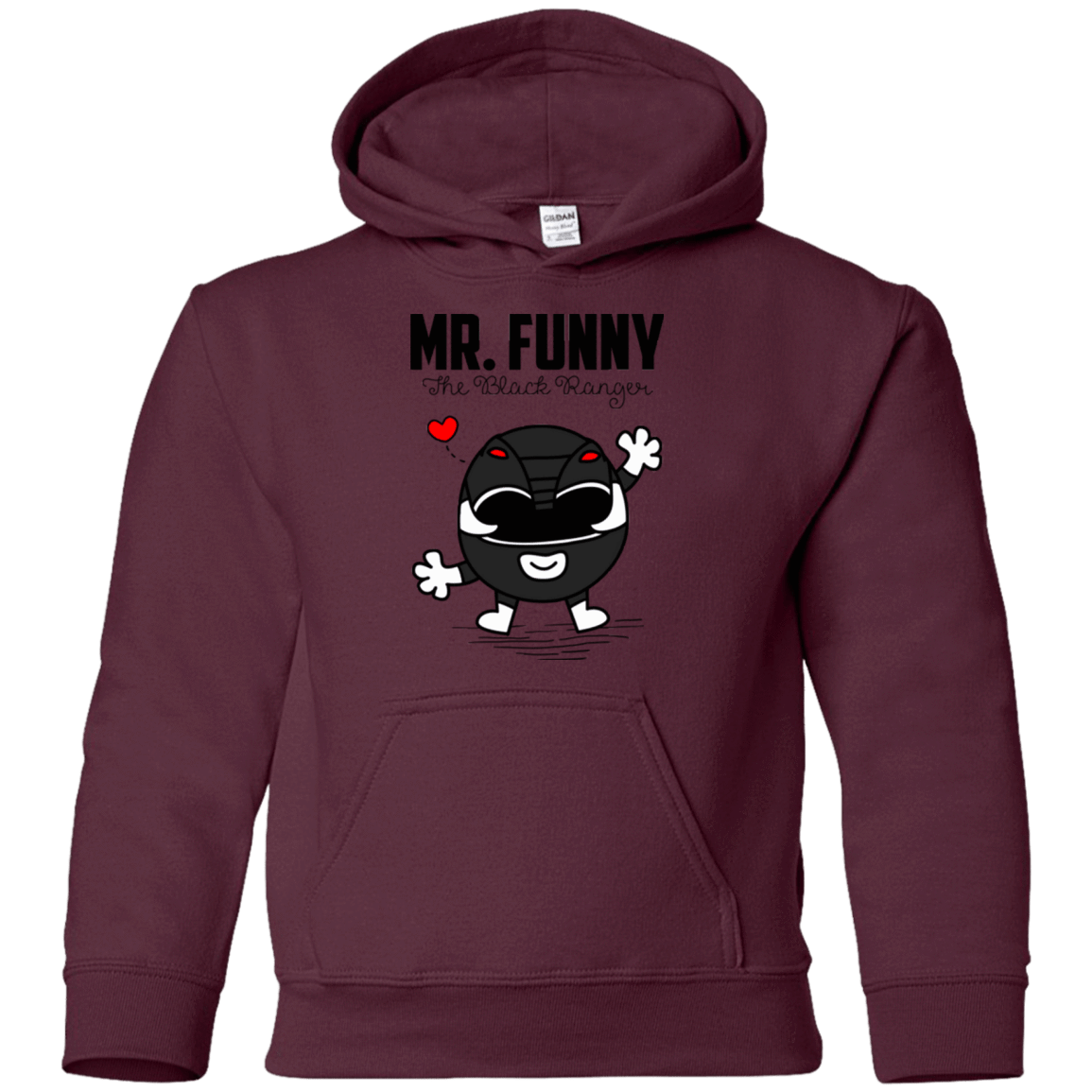 Sweatshirts Maroon / YS Mr Funny Youth Hoodie