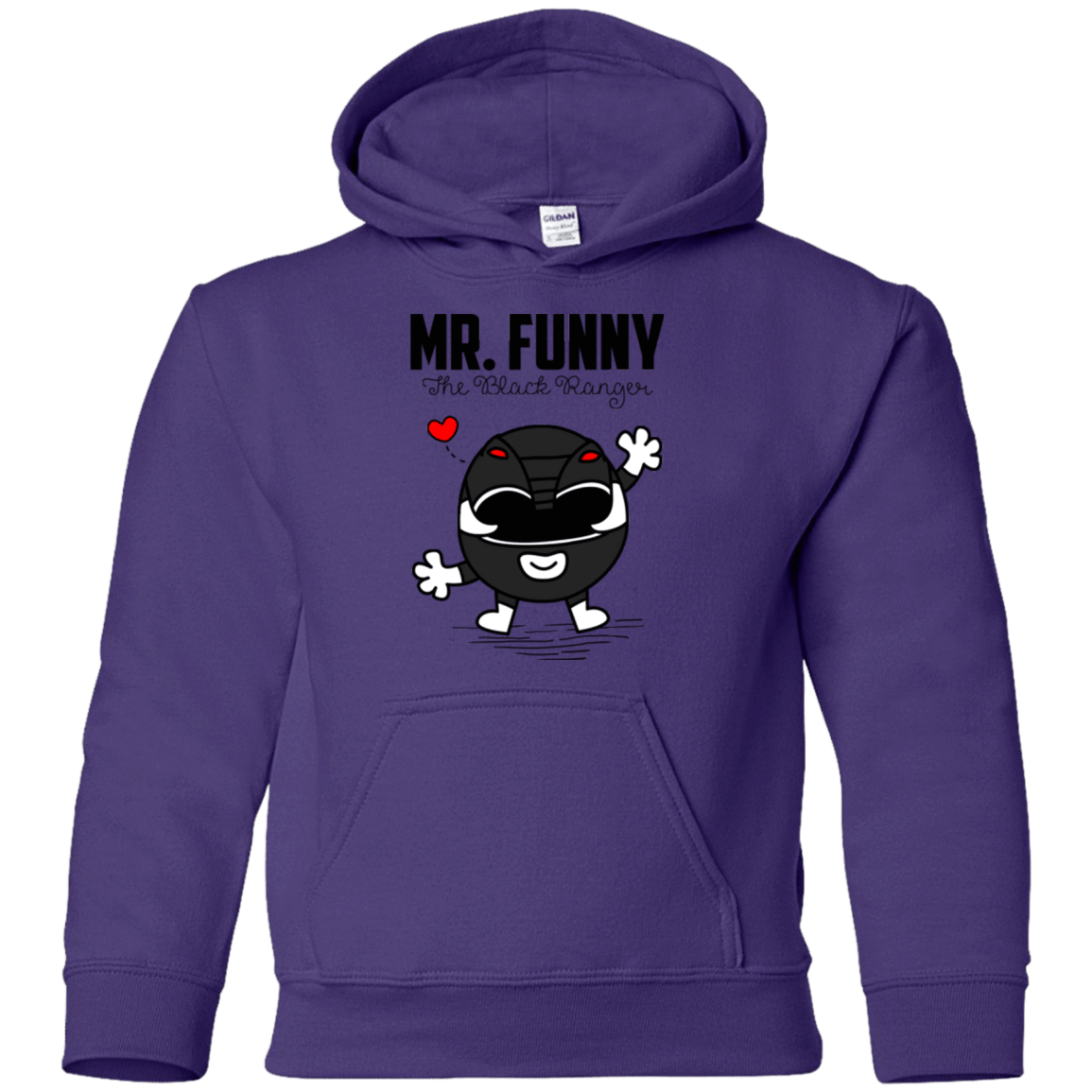Sweatshirts Purple / YS Mr Funny Youth Hoodie