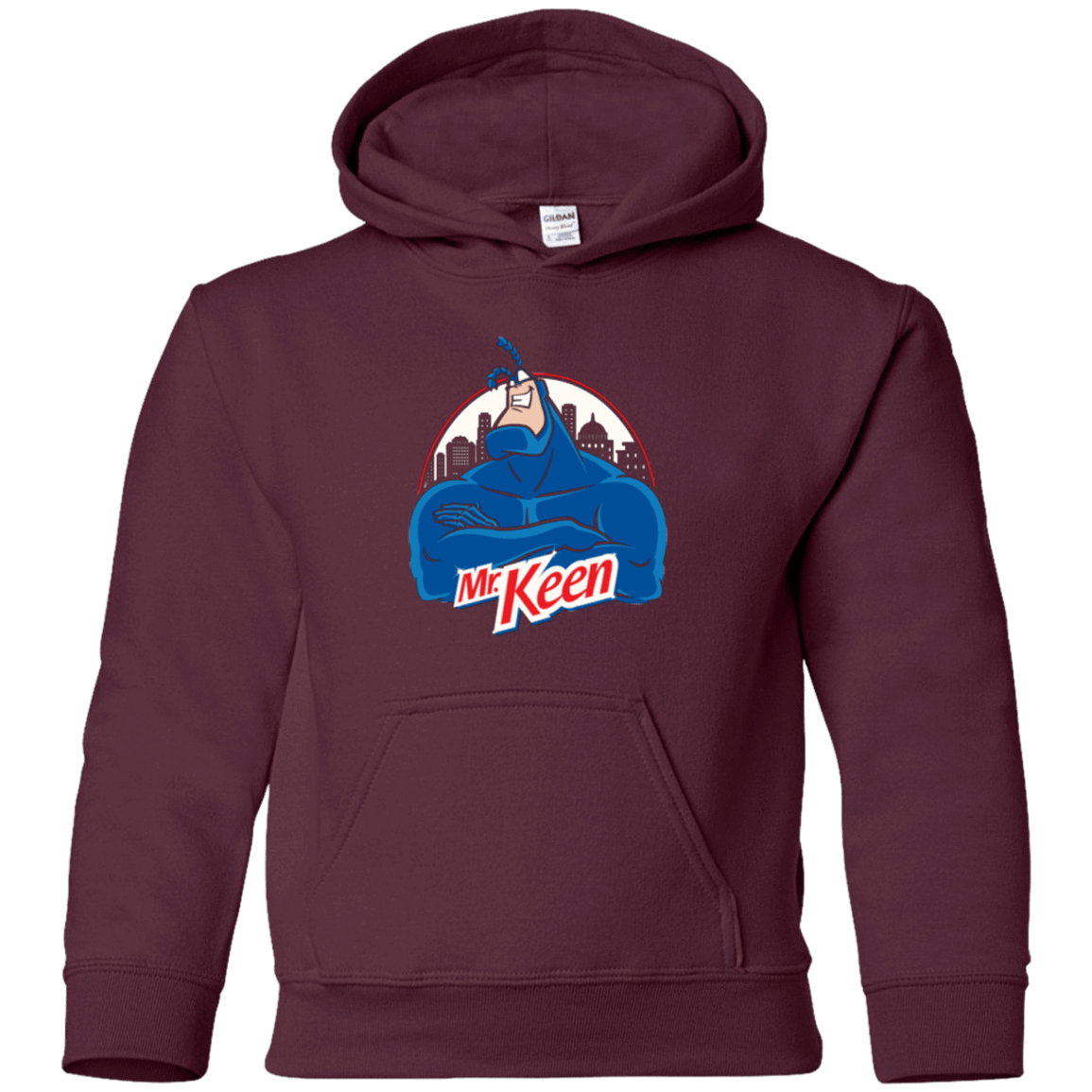 Sweatshirts Maroon / YS Mr. Keen Youth Hoodie