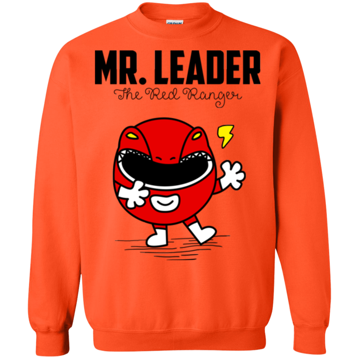 Sweatshirts Orange / Small Mr Leader Crewneck Sweatshirt
