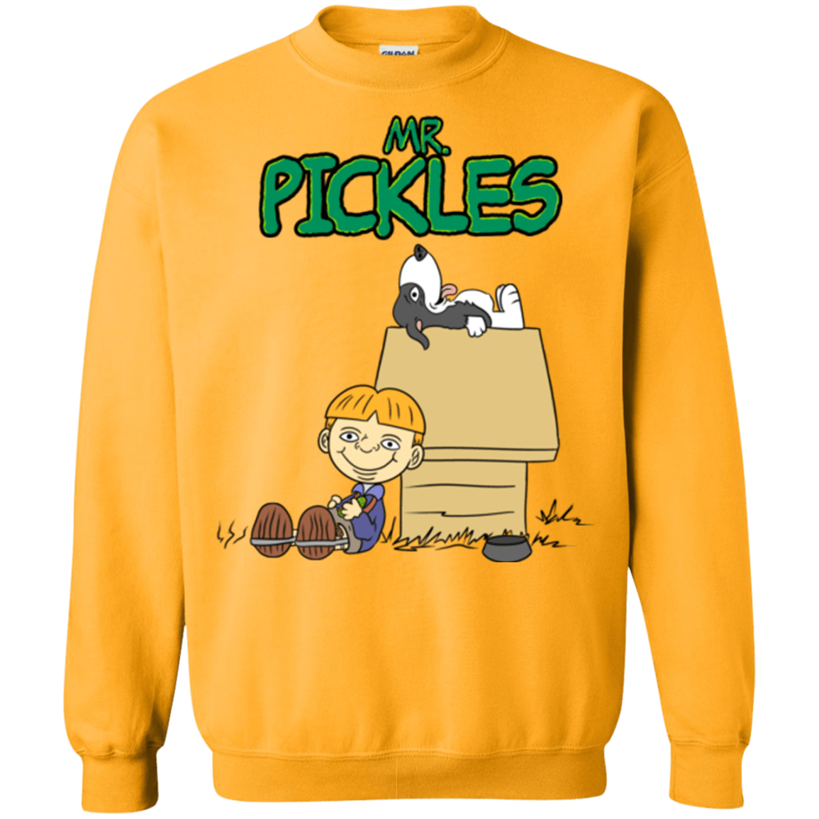 Sweatshirts Gold / S Mr Snopkles Crewneck Sweatshirt