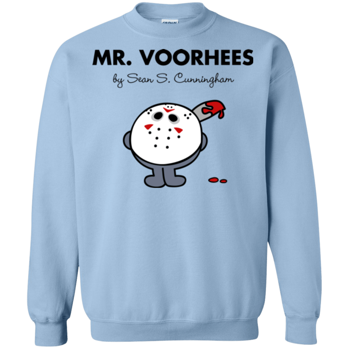 Sweatshirts Light Blue / Small Mr Voorhees Crewneck Sweatshirt