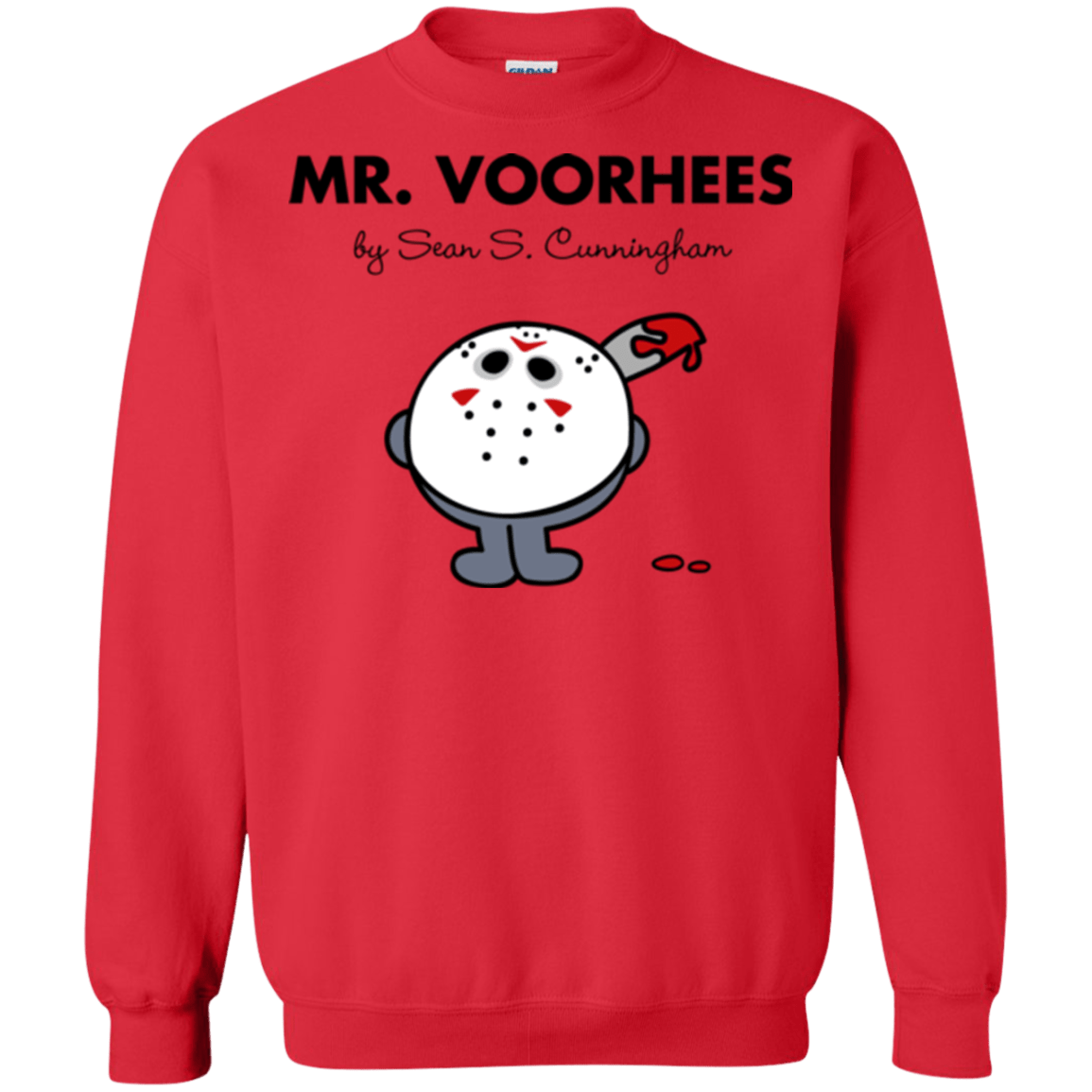 Sweatshirts Red / Small Mr Voorhees Crewneck Sweatshirt