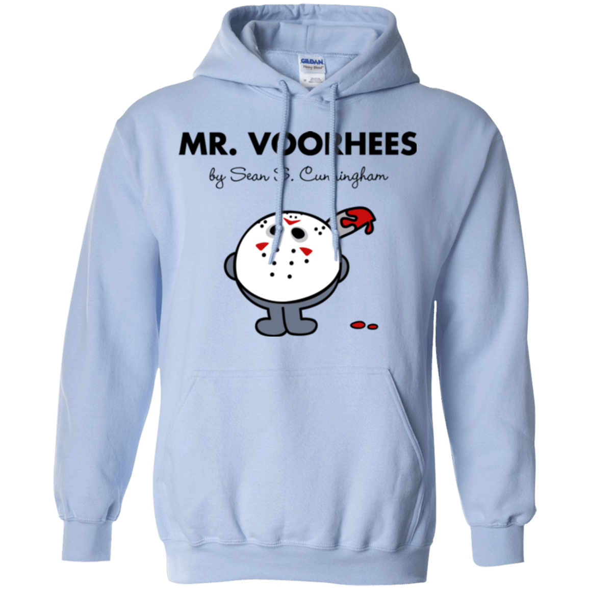 Sweatshirts Light Blue / Small Mr Voorhees Pullover Hoodie
