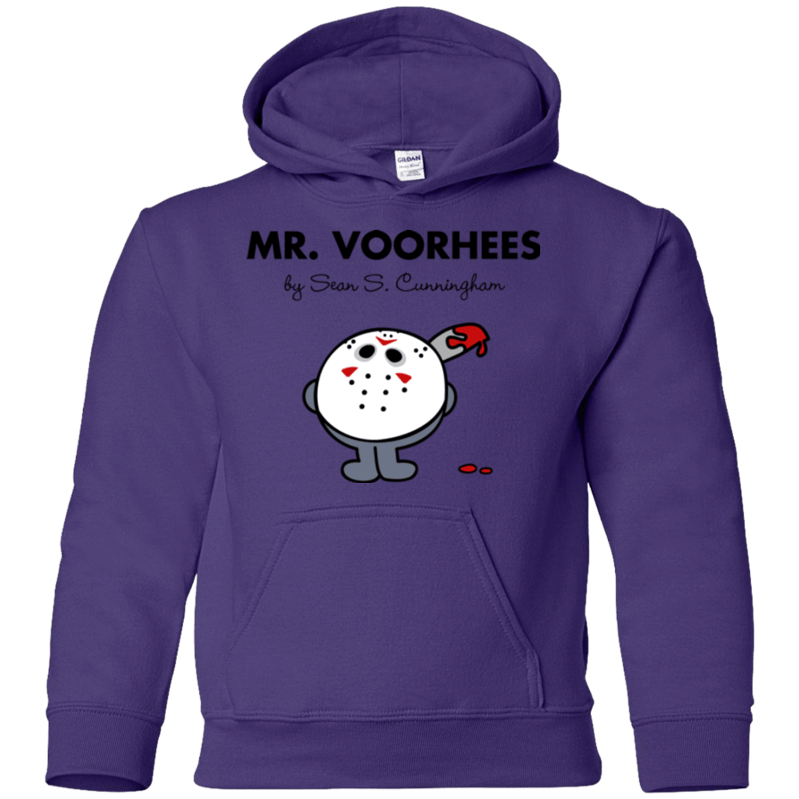 Sweatshirts Purple / YS Mr Voorhees Youth Hoodie