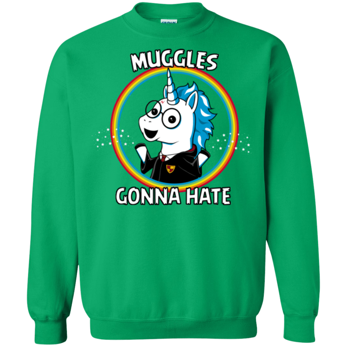 Sweatshirts Irish Green / Small Muggles Gonna Hate Crewneck Sweatshirt