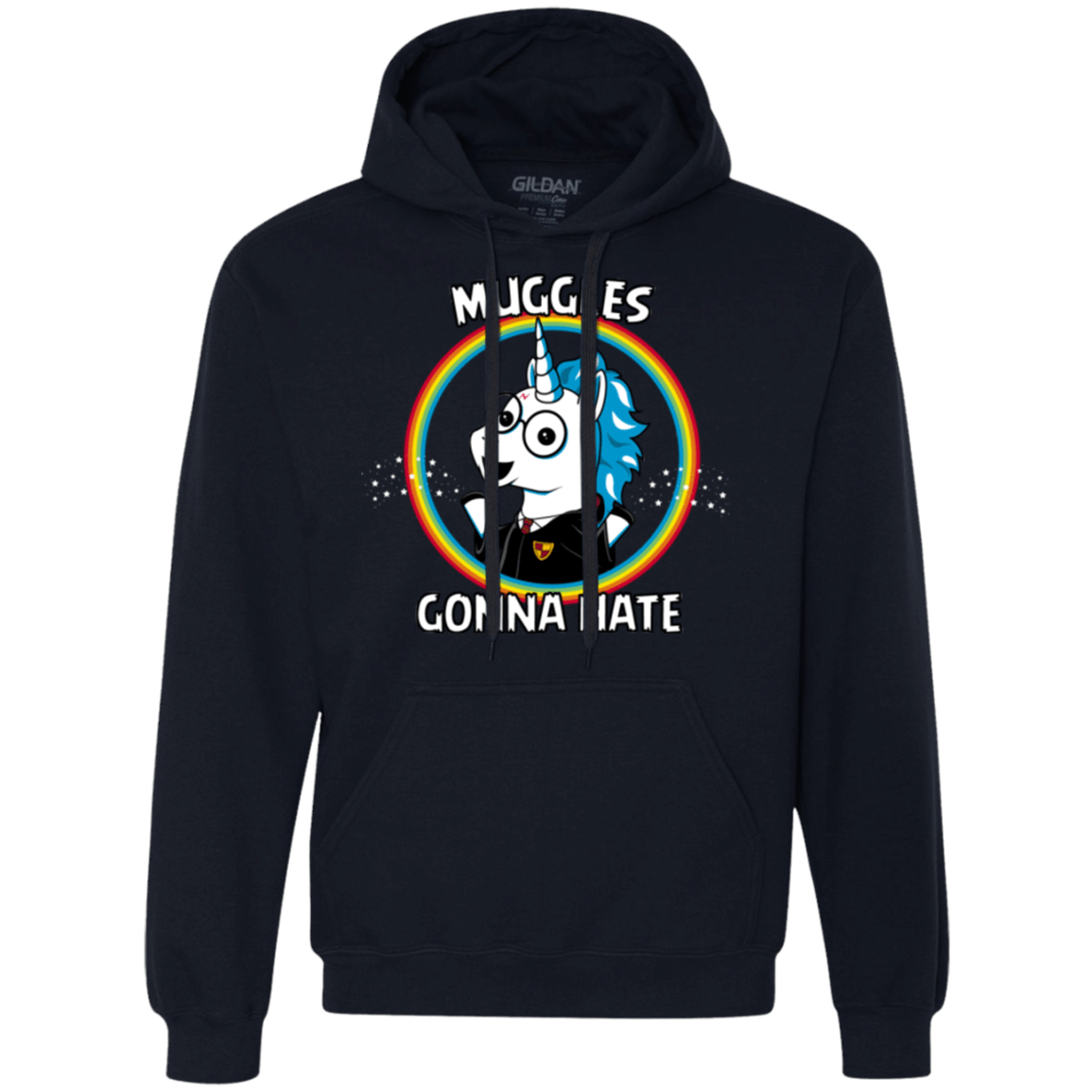 Sweatshirts Navy / Small Muggles Gonna Hate Premium Fleece Hoodie