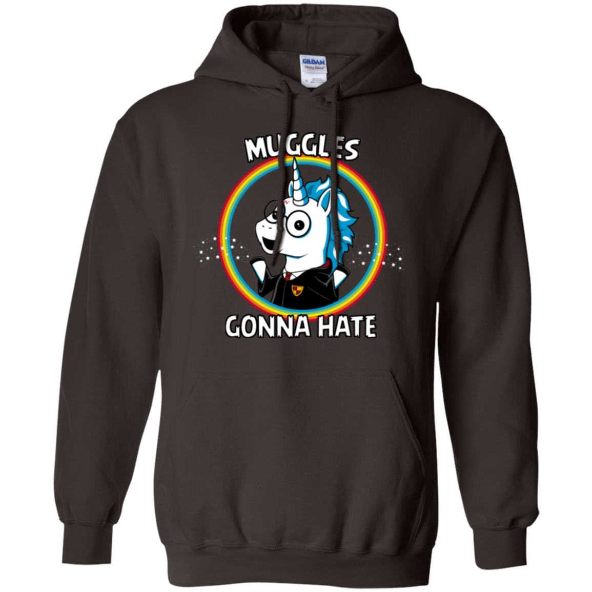 Sweatshirts Dark Chocolate / Small Muggles Gonna Hate Pullover Hoodie