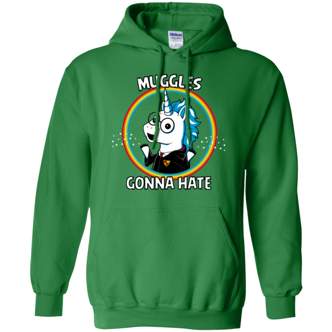 Sweatshirts Irish Green / Small Muggles Gonna Hate Pullover Hoodie