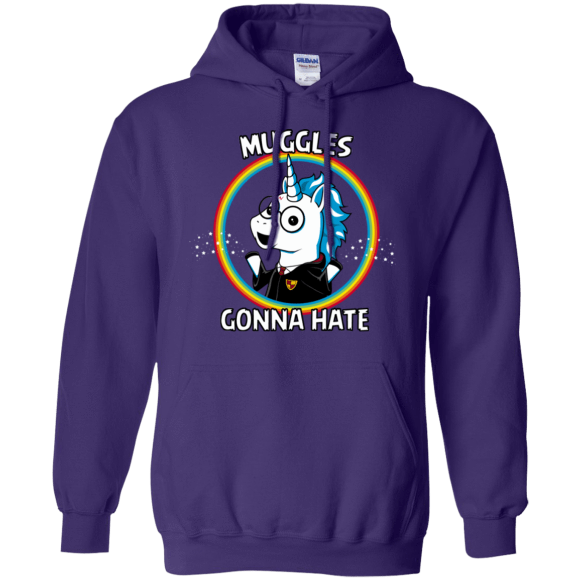 Sweatshirts Purple / Small Muggles Gonna Hate Pullover Hoodie