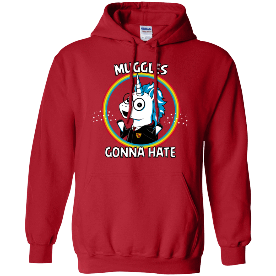 Sweatshirts Red / Small Muggles Gonna Hate Pullover Hoodie