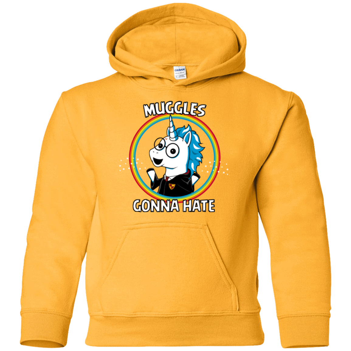 Sweatshirts Gold / YS Muggles Gonna Hate Youth Hoodie