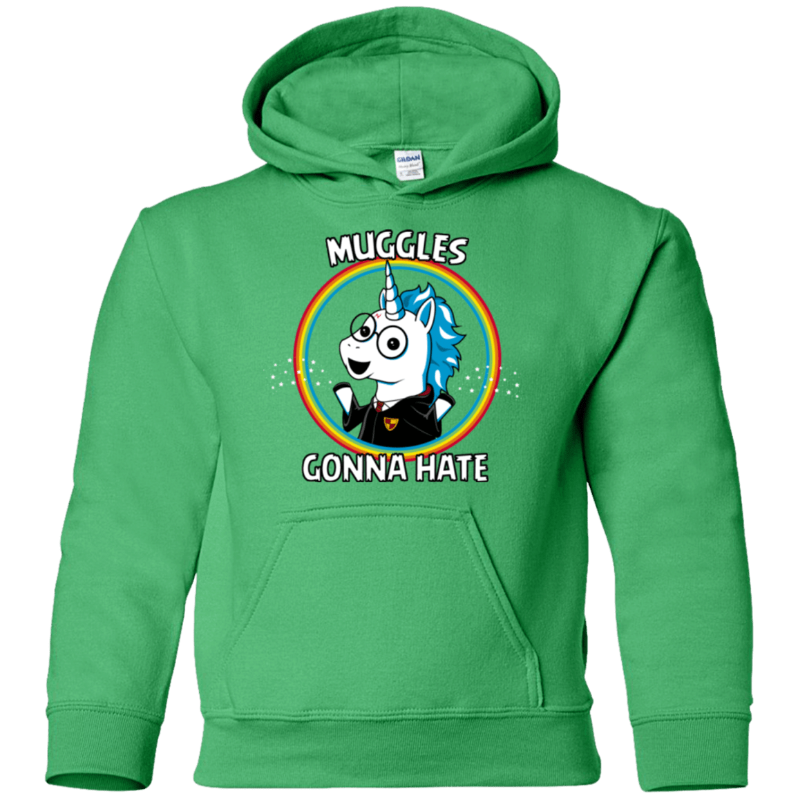 Sweatshirts Irish Green / YS Muggles Gonna Hate Youth Hoodie