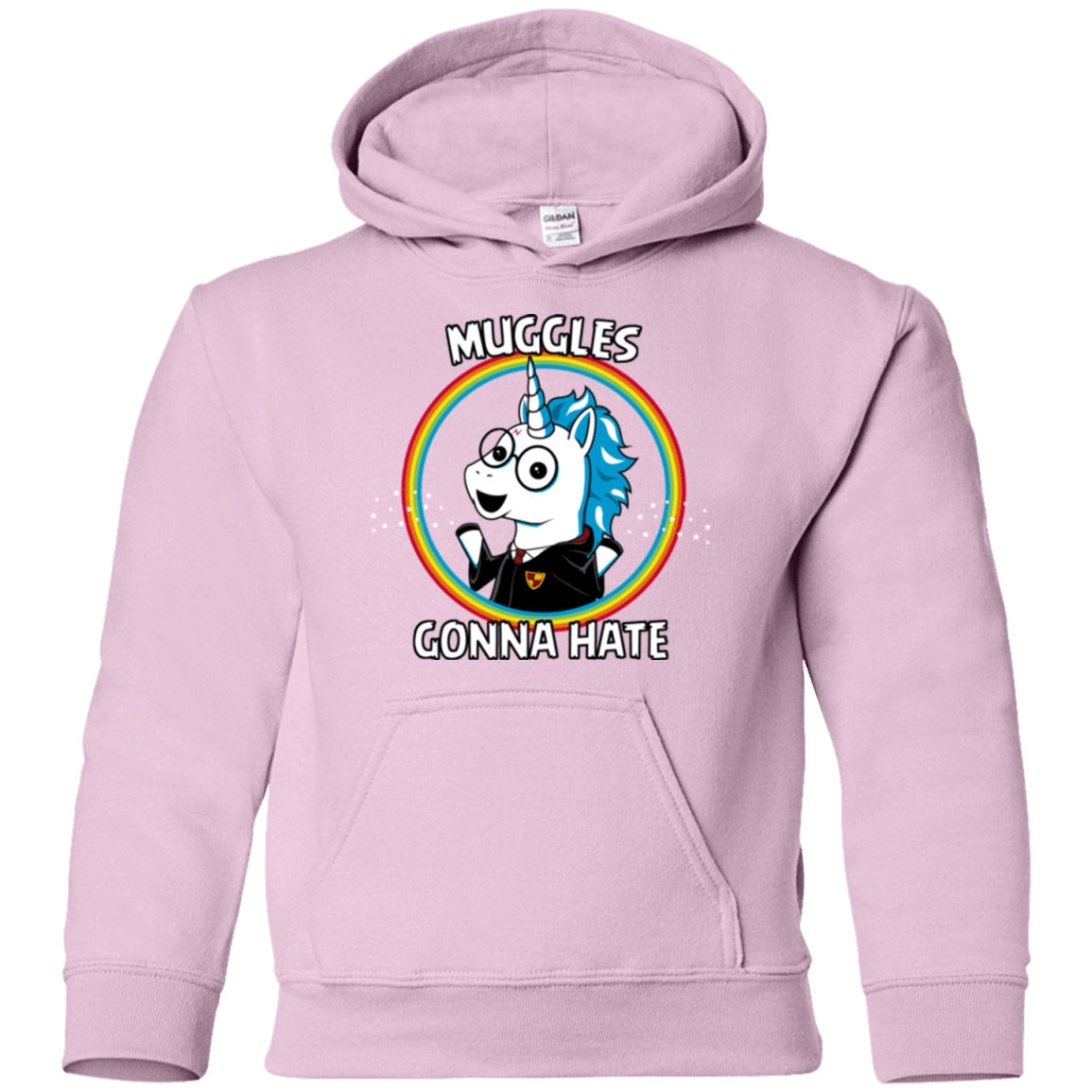 Sweatshirts Light Pink / YS Muggles Gonna Hate Youth Hoodie