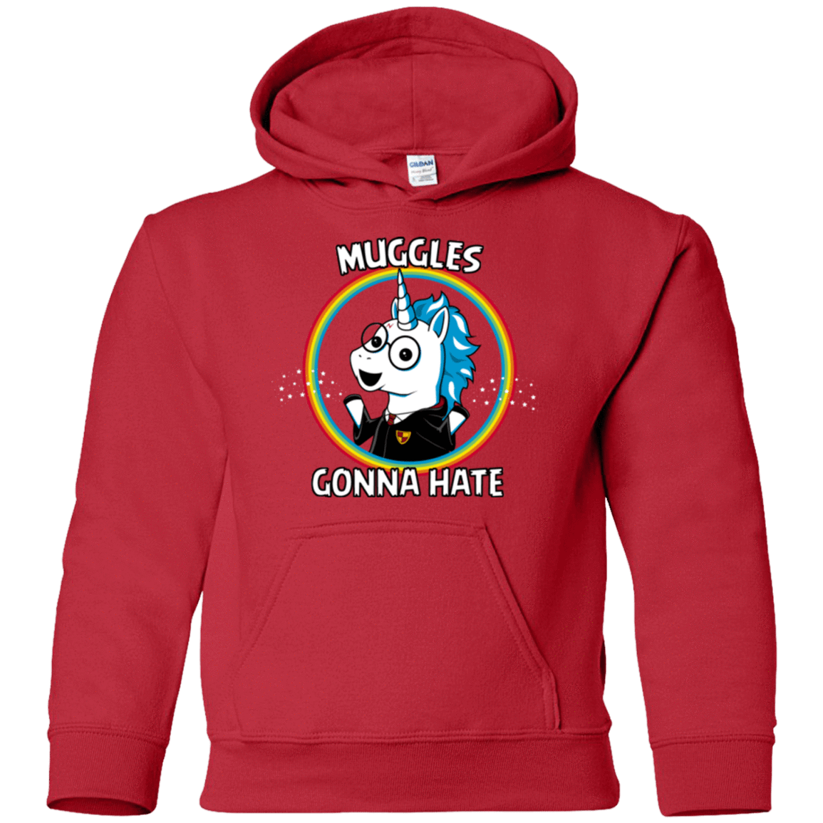Sweatshirts Red / YS Muggles Gonna Hate Youth Hoodie