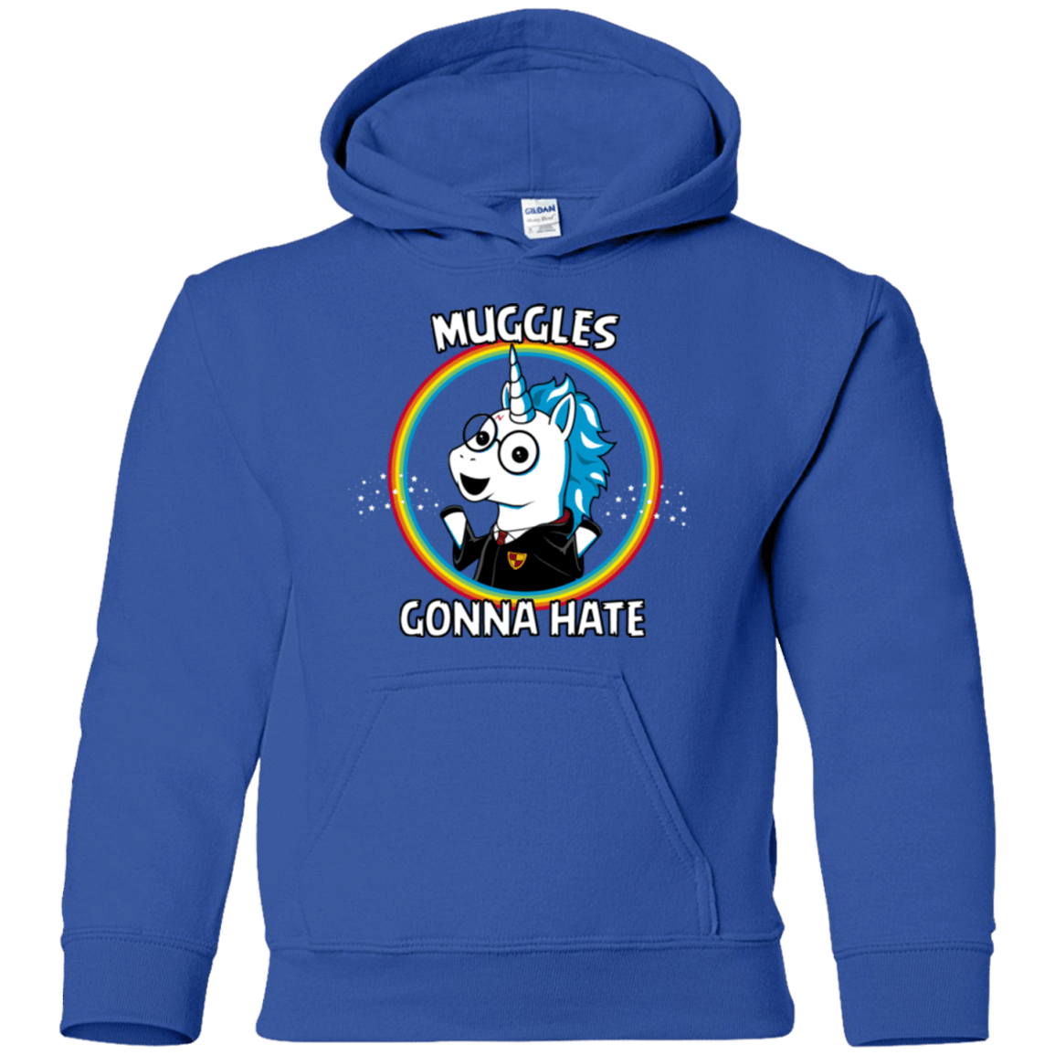 Sweatshirts Royal / YS Muggles Gonna Hate Youth Hoodie